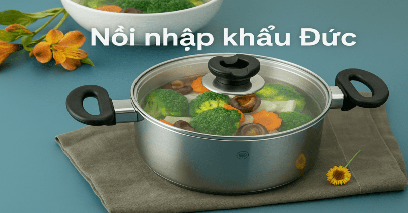 Nồi nhập khẩu Đức – Bí quyết cho những bữa ăn chuẩn vị