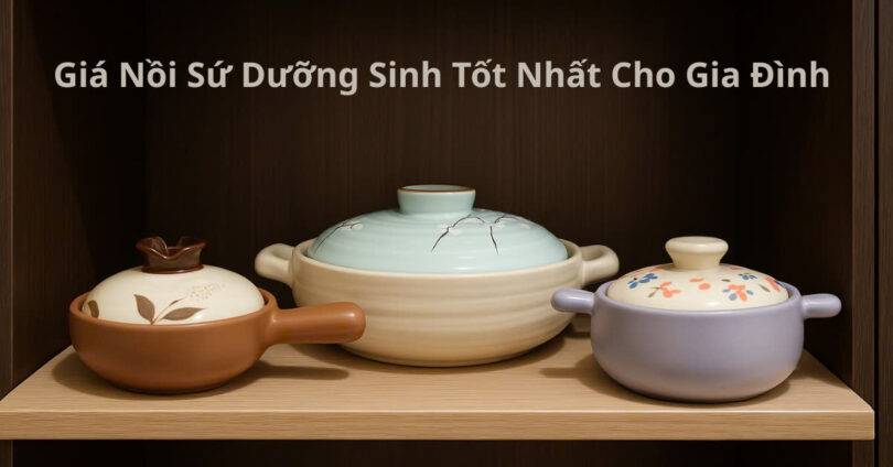 Giá Nồi Sứ Dưỡng Sinh Tốt Nhất Cho Gia Đình
